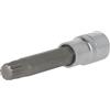 BRILLIANT TOOLS BT022945 Bussola a inserto millerighe 1/2, lunga 100 mm, M12 [Powered by KS TOOLS]