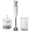 Bosch Frullatore ad Immersione Minipimer Potenza 600 watt + Funzione Turbo 2 Velocità - MSM66120