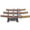 V-STORM TRIS MINI KATANE CON ESPOSITORE 16,5-21-25CM