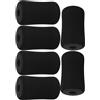 GRADENEVE Set Ricambi Multifunzionali Cuscinetti in Spugna Nera per 6 Pezzi e r Panca Pesi Design Regolabile Attrezzi Fitness Casa per Situps e Allenamenti