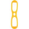ULTECHNOVO Corda Elastica per Yoga in Silicone Giallo Forma Unica, Facile da Trasportare e Comoda, per Allenamento di Resistenza e Forza