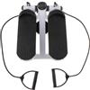 TUXCAXI Stepper Twist Action con fasce di resistenza, allenamento cardiovascolare e rafforzamento dei muscoli a casa, stepper per esercizi a casa, mini