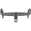 WLKY T800 - Manubrio integrato per bici da corsa Aero UD Carbon Drop Bar, 380/400/420/440 mm x 80/90/100/110 mm, con supporto per computer da bicicletta (440 x 100 mm)