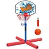Generico Canestro Da Basket Per Piscina, Giocattolo Divertente Galleggiante Interattivo di Intrattenimento, Canestro Basket Piscina, Genitori Bambini Famiglia Giardino Cortile Casa Terreno E