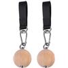 Generic Pull Up Ball Grip - 2 pezzi attrezzature per allenamento, impugnatura antiscivolo, accessorio per la presa della forza | fissaggio sicuro per bilanciere, fascia di resistenza per esercizi di