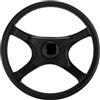 LIZHAYG Volante Barca Volante for Barca 13'' 330mm Marine 4 Razze for Accessori for Yacht con Albero Conico da 3/4'