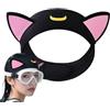 Generico Fascia da nuoto Orecchie di Gatto Regolabili in Neoprene da