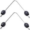 sodeber Strumento Connettore per Pesca Subacquea a Forma V Accessorio per Collegamento Subacquea 2 Adattatore per Tubo in Lattice a Forcella Tubo per da Pesca