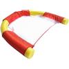 Byeaon Sedia a sdraio con noodle da piscina Galleggiante in rete per nuoto
