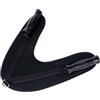 Keenso Tracolla Fitness Pull Rope con Nastro e Maniglia in PVC Cinghie Addominali Supporta Fino a 200 Kg per Palestra di Casa Allenamento di Base Collo Spalla Protezione Schiena (BLACK)
