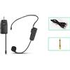 brand new Microfono Wireless Portatile 2 4G Megafono Cuffie Radio Microfono per Presentazi
