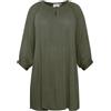 Kaffe Curve Tunica Kcami 3/4 SL Camicetta Lunga, Foglia D'uva, 14 Plus Donna