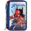 Spiderman Seven Spider-Man - Astuccio triplo riempito 44 pezzi per la scuola o il tempo libero