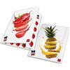Pigna, Cartella portadocumenti con elastico FRUITS, dorso 1,2, formato 26x35,5 cm., pacco da 6 pezzi