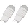 CFTGIW 2 Pcs G9 Lampadine a LED Dimmeble 180lm 14 Perline a Doppio Perno G9 Bulbi di Base per Lampada da Tavolo W Lampadario Lampadario 2w Lampada 2w Lampadina Lampadina LED LAD BULBG9 BULBGG9