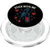 Blood Draw Crew Certified Lab Tech Medic Phlebotomist Vene Whisperer Umorismo medico esperto Lab Pro PopSockets PopGrip per MagSafe