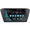 Jf Sound car audio system Autoradio Android JF-039SF-UP compatibile con SKODA Fabia 2015-2021 | CarPlay e Android Auto | GPS | DAB+ |9 pollici HD | Prodotto in Italia