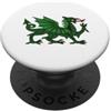 Fantasy Dragon / Comicon Mythical Dragon Drago fantasy, creatura mitica, comicon, fantasy PopSockets PopGrip Adesivo