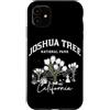 National Park Joshua Tree Vintage Califo Custodia per iPhone 11 Joshua Tree National Park Campeggio all'aperto California US