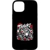 Japanese Tanuki Yokai Sake Legend Spirit Custodia per iPhone 15 Plus Tanuki Folklore Giapponese Lucky Sake Trickster Spirit