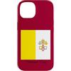 International Flags Custodia per iPhone 14 Souvenir Bandiera Città del Vaticano