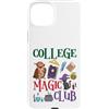 V8Shop Back To School College Custodia per iPhone 15 Plus College Magic Club Carino Halloween Scuola Studente Insegnante