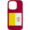 International Flags Custodia per iPhone 14 Pro Souvenir Bandiera Città del Vaticano