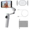 Insta360 Flow 2 Pro Grey - Gimbal pieghevole per telefono AI, traccia in oltre 200 app con Apple DockKit, monitoraggio multi-persona, rilevamento panoramico a 360°, treppiede/selfie stick integrato,