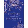 Jane Austen If I Loved You Less Embellished Card (Cards) Jane Austen Card