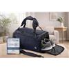 bemaxx Fitness Borsa sportiva BeMaxx 40L blu Funzione zaino Scomparto scarpe Scomparto impermeabile Poliestere 600D