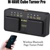 M-VAVE Cube Turner Pro Pedale Wireless Bluetooth per Cambiare Pagina, 7 Modalità