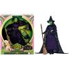 Mattel Wicked Elphaba, bambola deluxe snodata e accessori, look ispirato al film