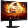 AOC MONITOR GAMING 27 LED VA QHD 1MS 300 CDM 180Hz, REG ALTEZZA, DP/HDMI