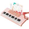 Generico Kinder Keyboard Klavier,37-Tasten Aufladbares Instrument Mit Mikrofon | 2-Spiel-Modi Musikalisches Keyboard Kinder | Für Und Mädchen Zu Weihnachten Und Geburtstag