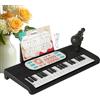 Generico Kinder Keyboard Klavier,37-Tasten Aufladbares Instrument Mit Mikrofon | 2-Spiel-Modi Musikalisches Keyboard Kinder | Für Und Mädchen Zu Weihnachten Und Geburtstag
