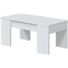 Habitdesign 13Casa Granada B13 Tavolino Regolabile, Melamina, 100 x 50 x 45 cm