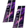 Generic Adesivi Per Pillar B Porta Della Macchina-Autoadesivo Autootto Di Halloween Pilastri Wrap | Grafica In Vinile Cartone Animato Per Pilastro Centrale, Decorazione Per Protezione Per Assetto Per Accessor