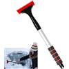 Generic Raschietti da Neve telescopici con Manico in Schiuma - Raschietto da Neve per Auto, Raschiaghiaccio per Auto | Raschietto per Ghiaccio per Parabrezza, spatola per Neve per autoveicoli, Strumento
