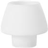 Duni, portacandela Moody Maxi, in silicone, colore: bianco