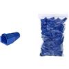 Link LKPL8B Confezione da 100 Copriconnettori RJ45 da 6 mm per Plug, 8 Poli, Cavo Categoria 5E-6, Blu