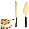 Générique Set di taglio per torte in acciaio inossidabile, set di taglio per torte | Set di taglio per torte nuziali con manico in ceramica | Coltelli da torta per server di torta, paste