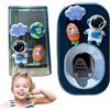 Generic Distributore Di Dentifricio Automatico Per Bambini | Porta Spazzolino Da Denti A Parete E Squeezer Da Dentifricio 3 Pezzi, Strofingo Da Denti Senza Battitura Per Soggiorno, Distributore Automatico Des
