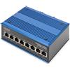 ‎DIGITUS DIGITUS Switch di rete - Gigabit Ethernet 8 porte - Montaggio su DIN rail - Mors