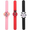 UKCOCO Set Da 3 Orologi Da Polso Per Bambini in Silicone Con Design Cartone Animato 3D Numeri Arabi Chiari Orologio Per Studenti 8.46X1.38X0.39In Colorato E Sicuro