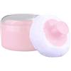 Generico Portacipria con piumino per talco per bambini - Contenitore per polvere a tenuta stagna per viaggi e casa - Piumino in morbido cotone per corpo e viso - Scatola in ABS, Blu/Rosa