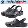 Crocs Zoccolo Crocs Baya gomma schiuma Eva nero 10126-001 taglia unisex