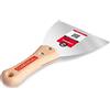 COMENSAL® Spatola in Acciaio Inox 120 mm - Spatola per Stucco - Spatole in Acciaio Inossidabile - Spatola con manico in legno - Cazzuola in acciaio inox - Made in EU