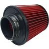MASO Filtro dell'aria dell'automobile universale Performance Filtro dell'aria ROSSO Per 76mm 3 Kit aspirazione induzione (39093)