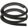 MASO 2PCS Universal Car Side Fender Ruota sopracciglio Arco Gomma Protector parafanghi, Nero, 1.5 m
