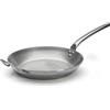 De Buyer 5130.32 - Padella rotonda per fritture, 32 cm, colore: Bianco